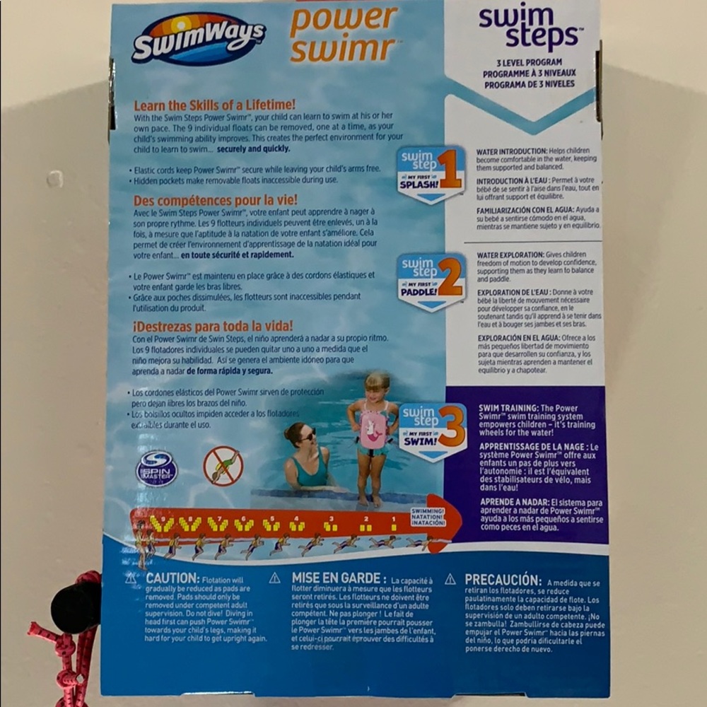 Power Swimr - Medium - Pink Mermaid - Picture 6 of 9